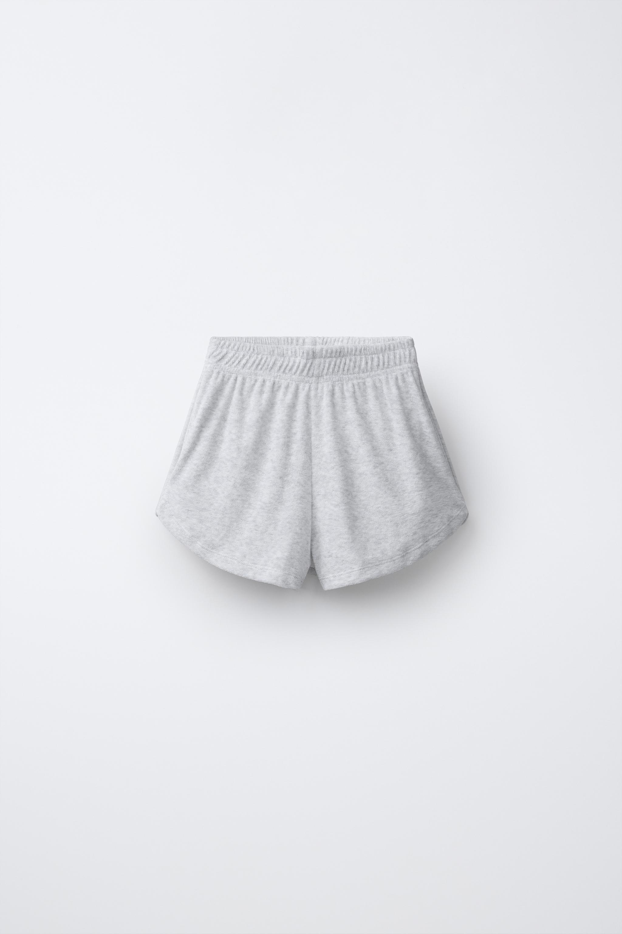 TOWEL EFFECT T-SHIRT AND BERMUDA SET
